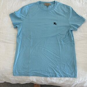 Burberry Men's Blue Short Sleeve Tee